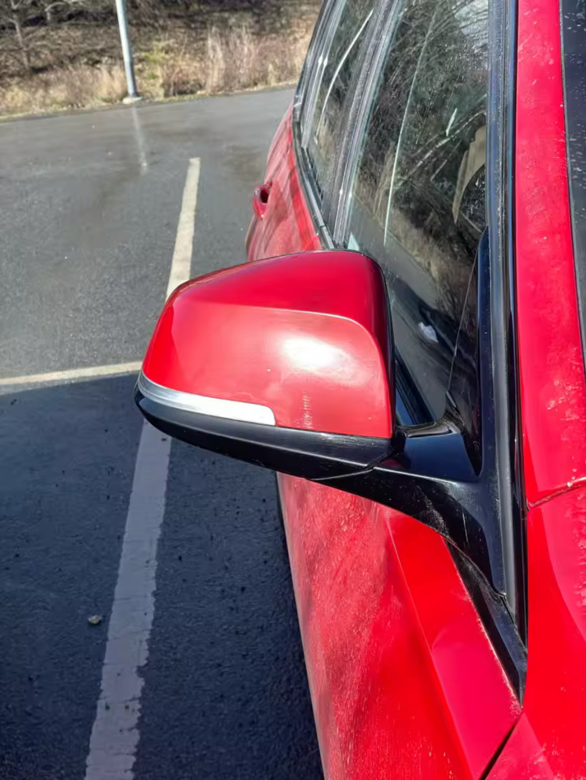 2x Gloss Black Wing Mirror Covers  For BMW F20 F21 F22 F30 F31 F32 F36 X1