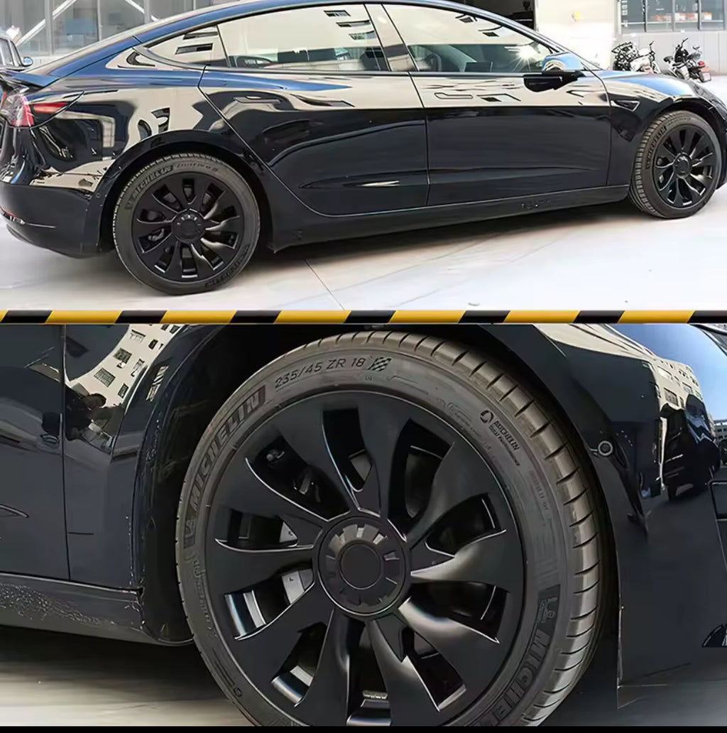 Tesla Model 3  Wheel Trim Storm Set Of 4 18 Inch 2017-2022 U.K. Stocked! 4 PC’s
