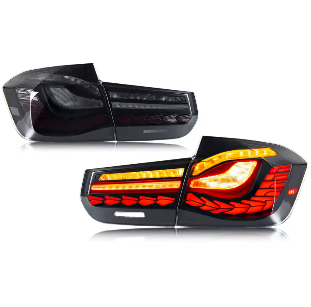 CHT OLED Tinted Rear Lights For BMW 3Series F30 F35 F80 Saloon 2013-2018