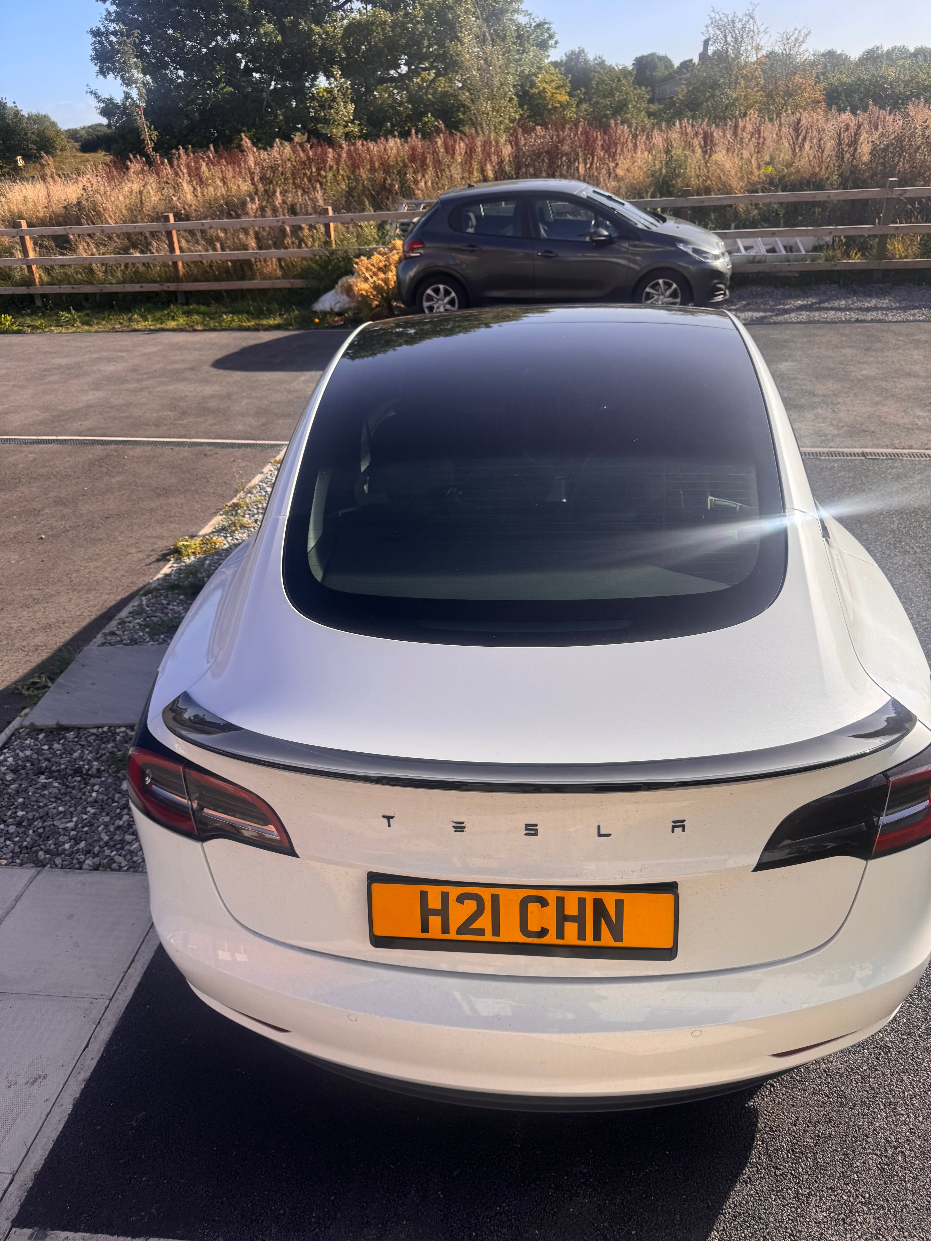 Tesla Gloss Black  Model 3 Rear Spoiler PSM Style Highkick Duckbill 2017-2023