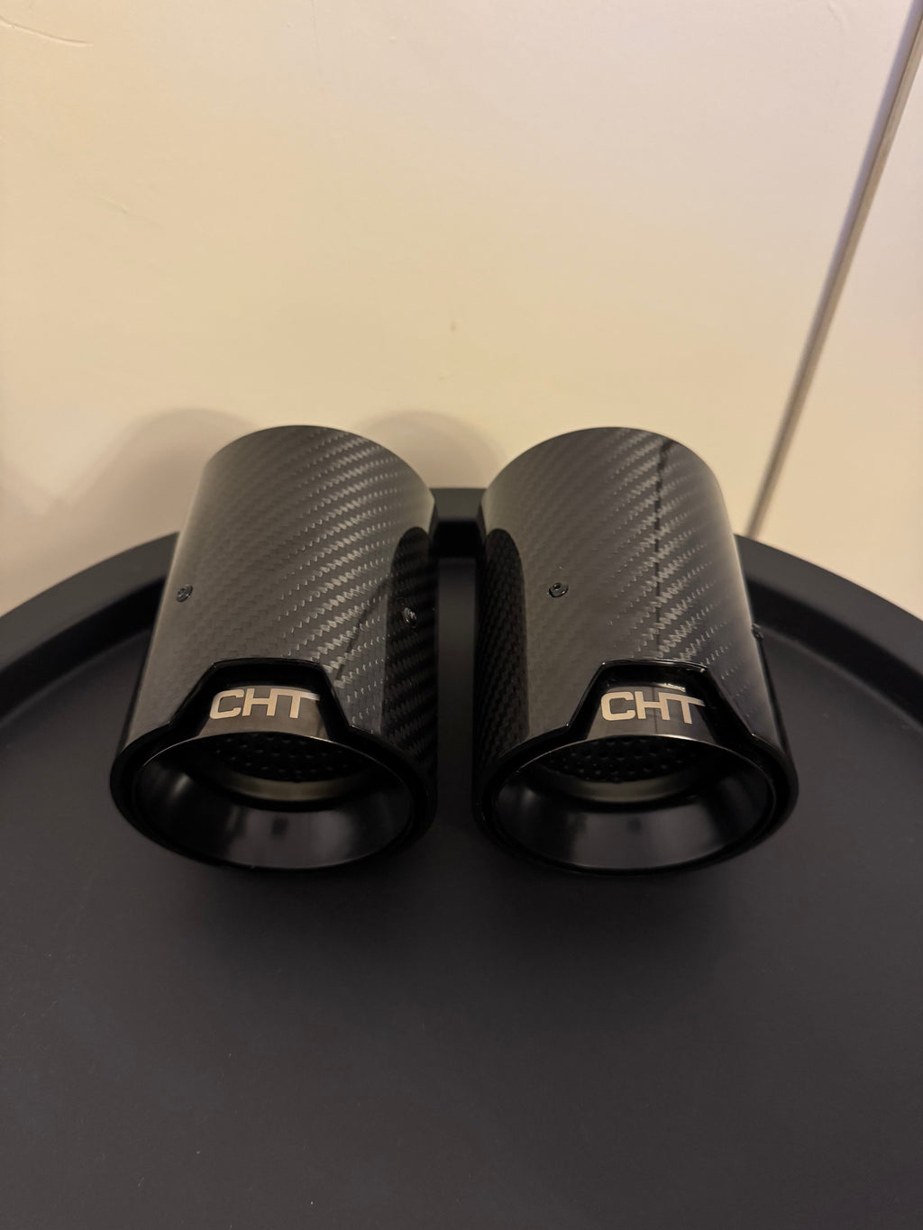 Carbon Fibre Exhaust Tips Designed By CHT X2