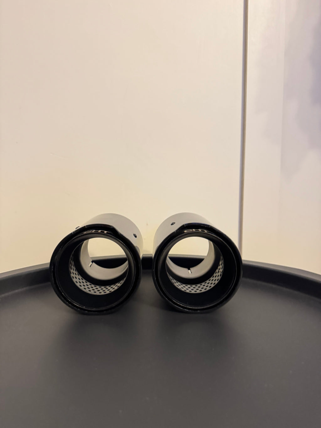 Carbon Fibre Exhaust Tips Designed By CHT X2