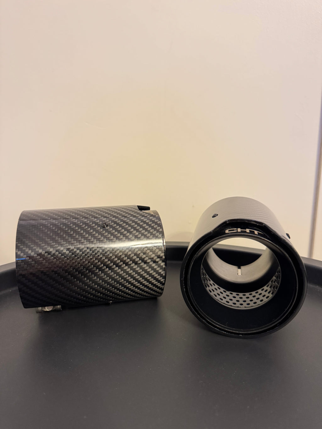 Carbon Fibre Exhaust Tips Designed By CHT X2