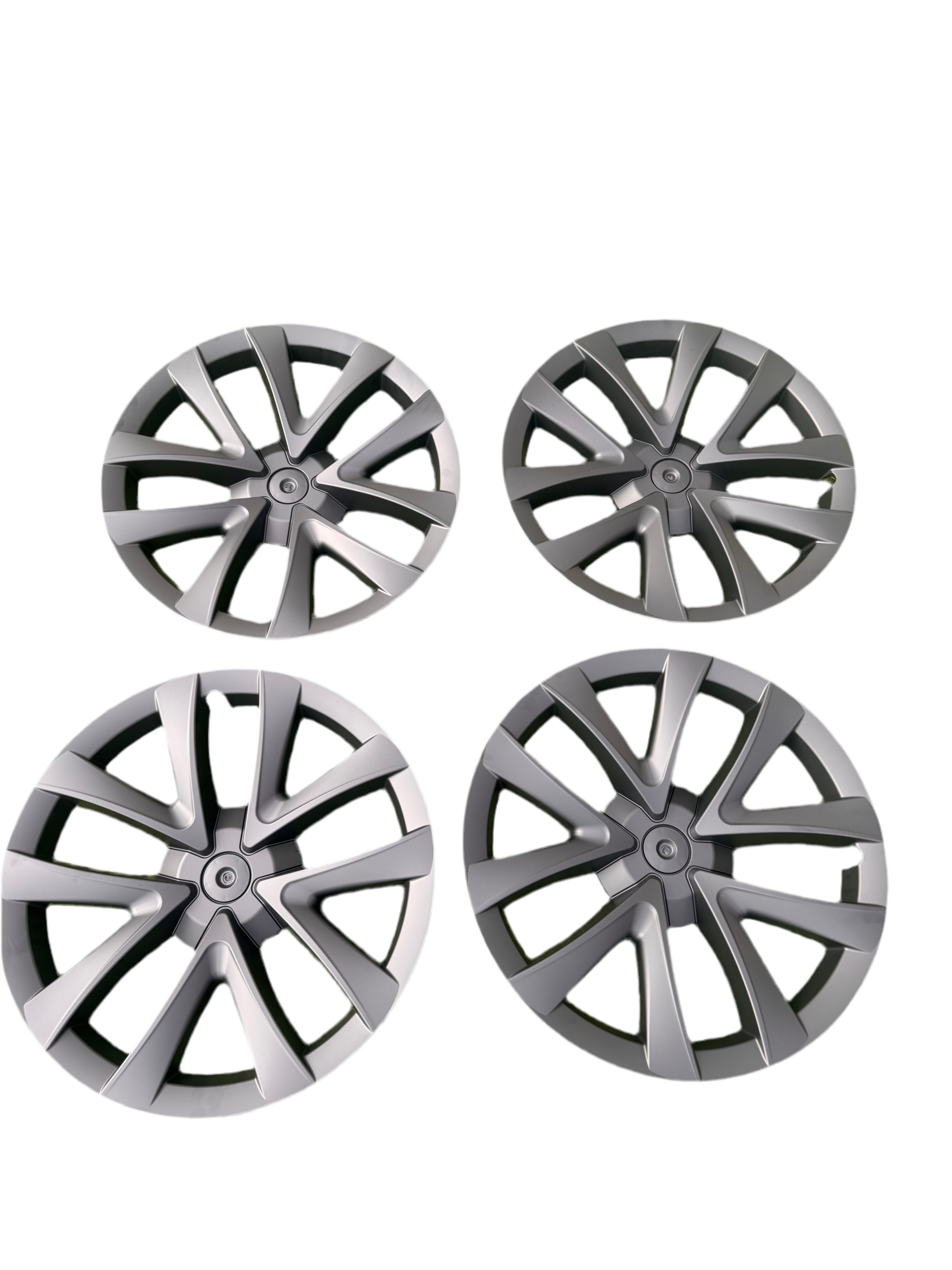 Tesla Model 3 (17-23) Wheel Rim Covers 4PCS 18 inch Arachnid Wheel Cover with Matte T Logo