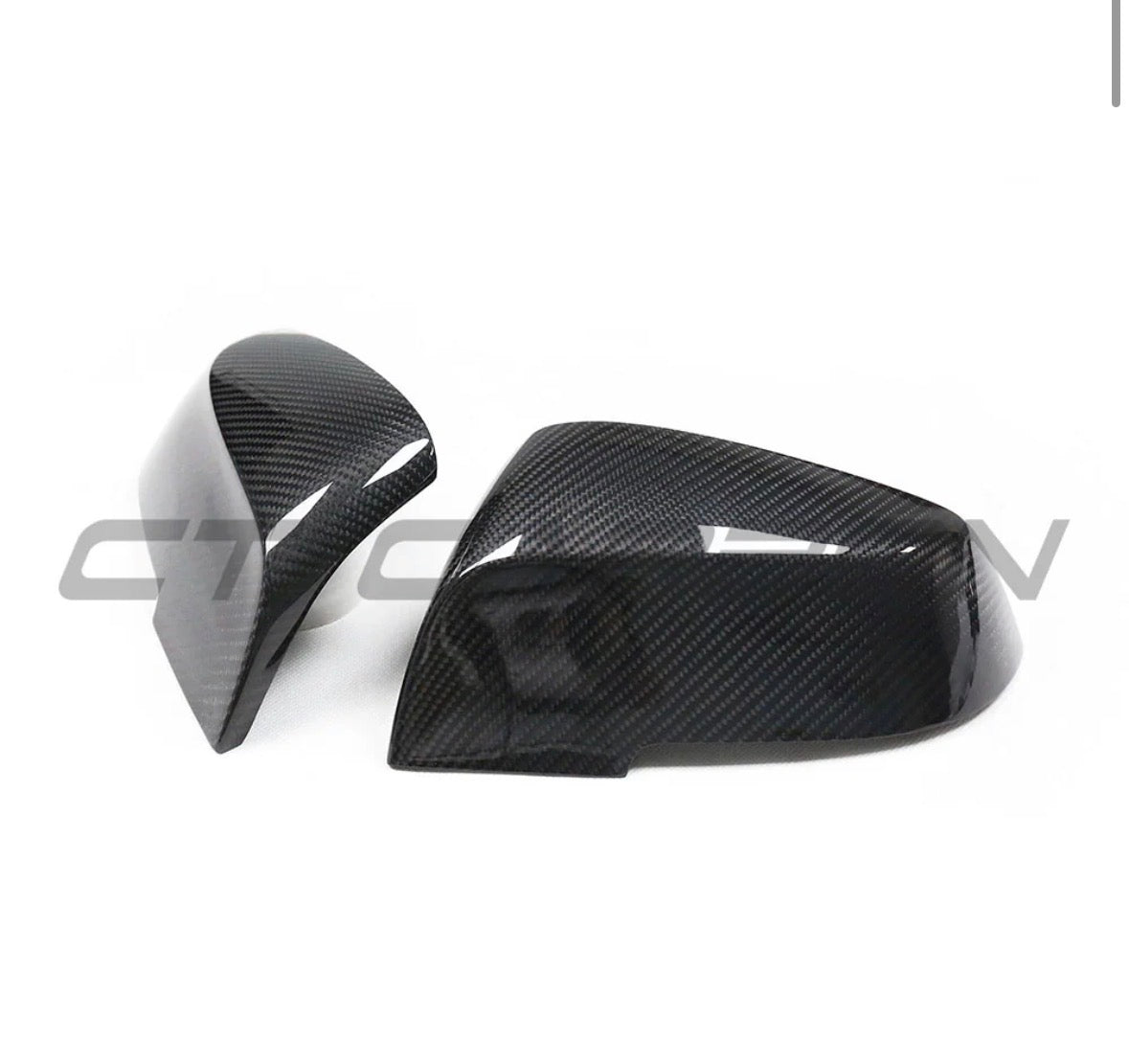BMW DRY CARBON MIRROR REPLACEMENT FXX 1, 2, 3, 4 SERIES