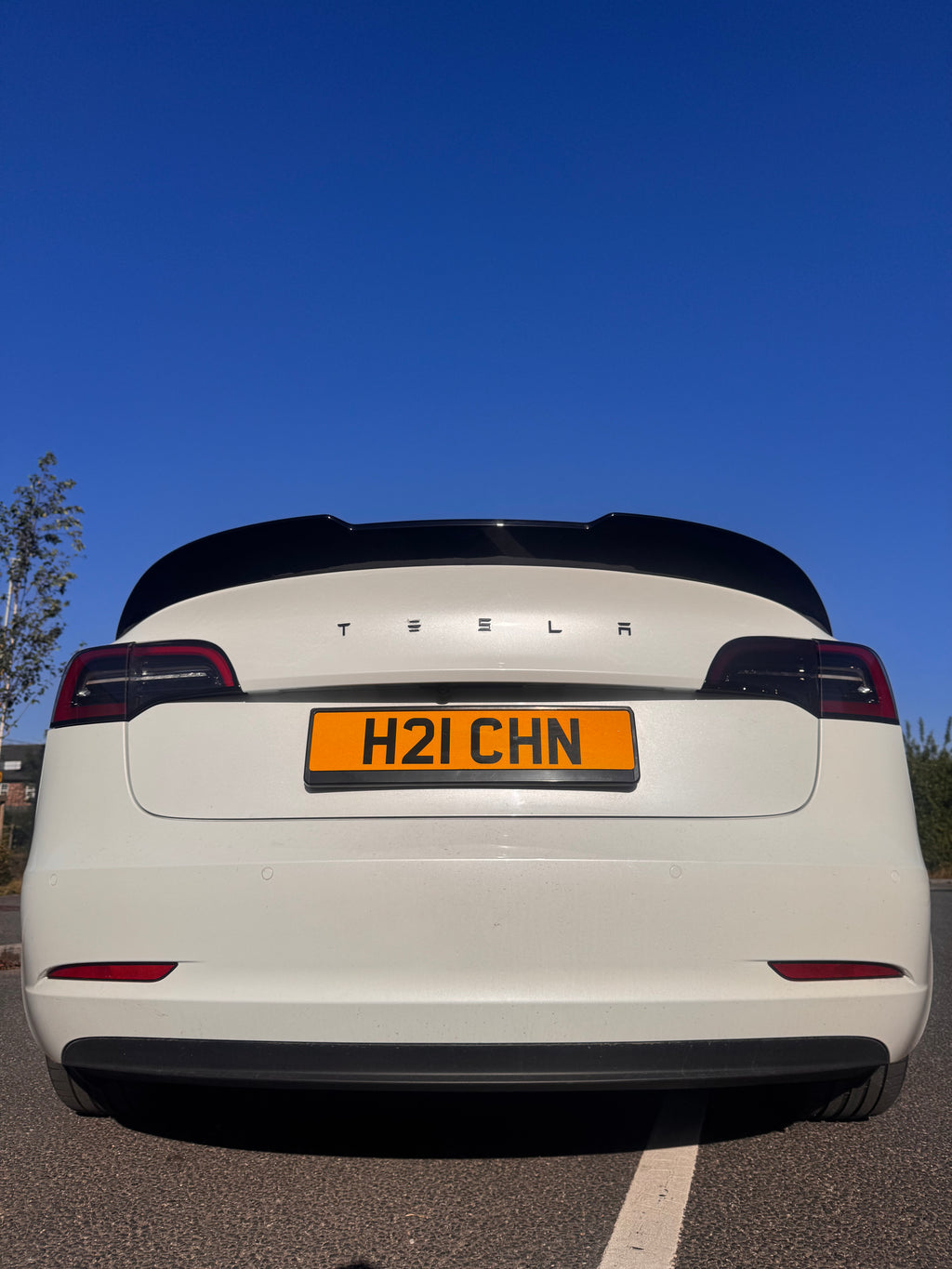 Tesla Gloss Black  Model 3 Rear Spoiler PSM Style Highkick Duckbill 2017-2023