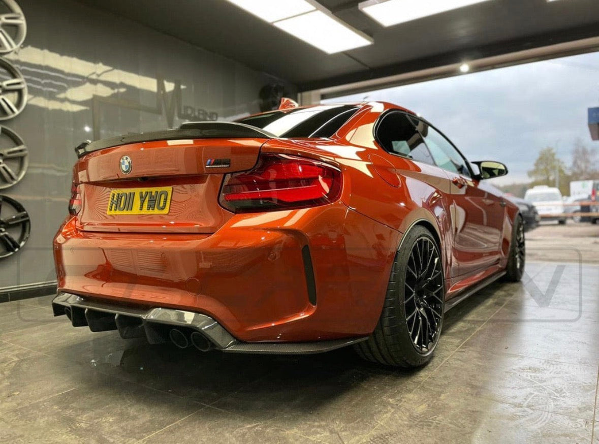 BMW M2 / M2C F87 & F22 2 SERIES CARBON FIBRE SPOILER - CS STYLE