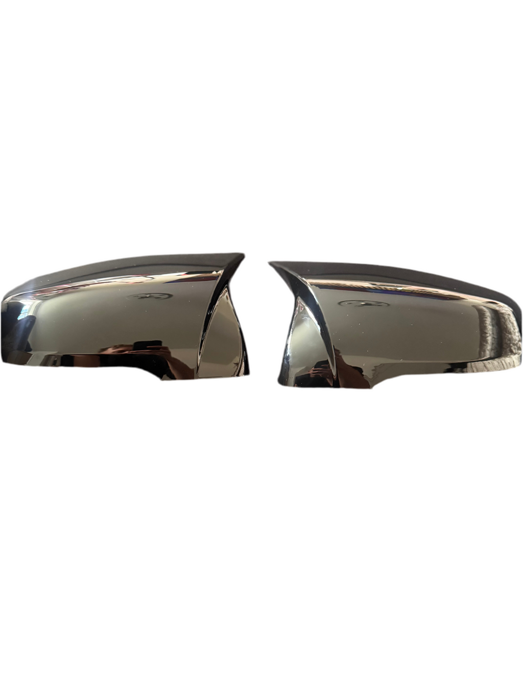 2x Gloss Black Wing Mirror Cover Cap For BMW 1 Series F40 2019-2024