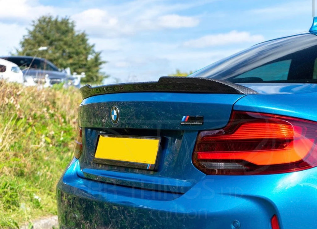 BMW M2 / M2C F87 & F22 2 SERIES CARBON FIBRE SPOILER - CS STYLE