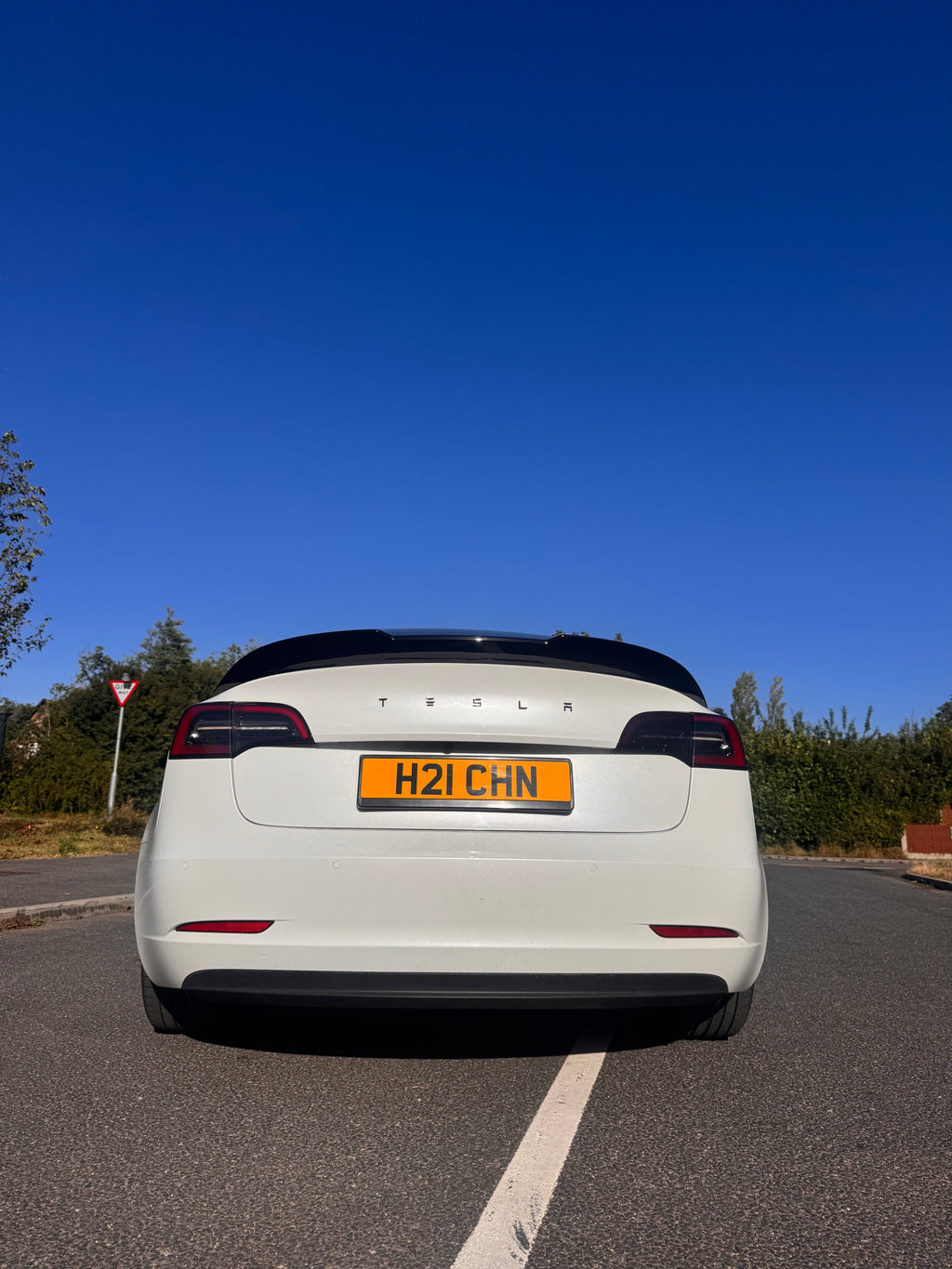 Tesla Gloss Black  Model 3 Rear Spoiler PSM Style Highkick Duckbill 2017-2023