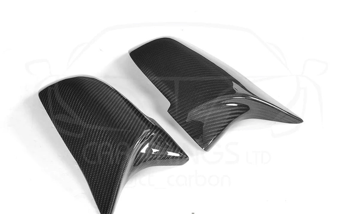 BMW CARBON MIRROR REPLACEMENT FXX 1, 2, 3, 4 SERIES - OEM+ M STYLE