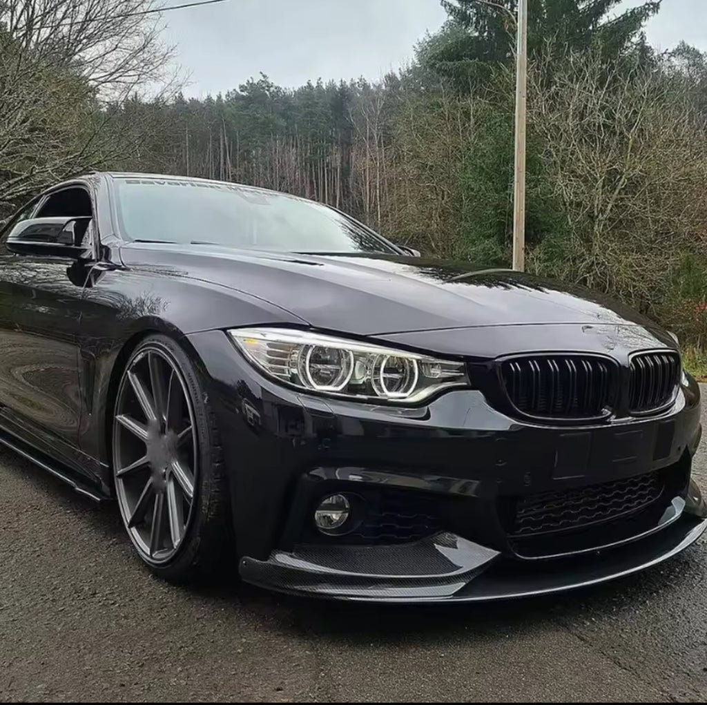 For BMW 4 Series F32 F33 F36 Front Bumper Lip Spoiler Splitter Kit M Sport 13-20