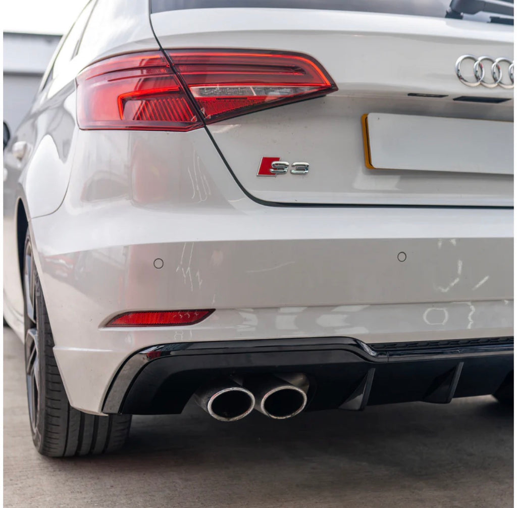 AUDI A3/S3 8V Facelift Sportback 5 Door Gloss Black Diffuser (2016–2020)