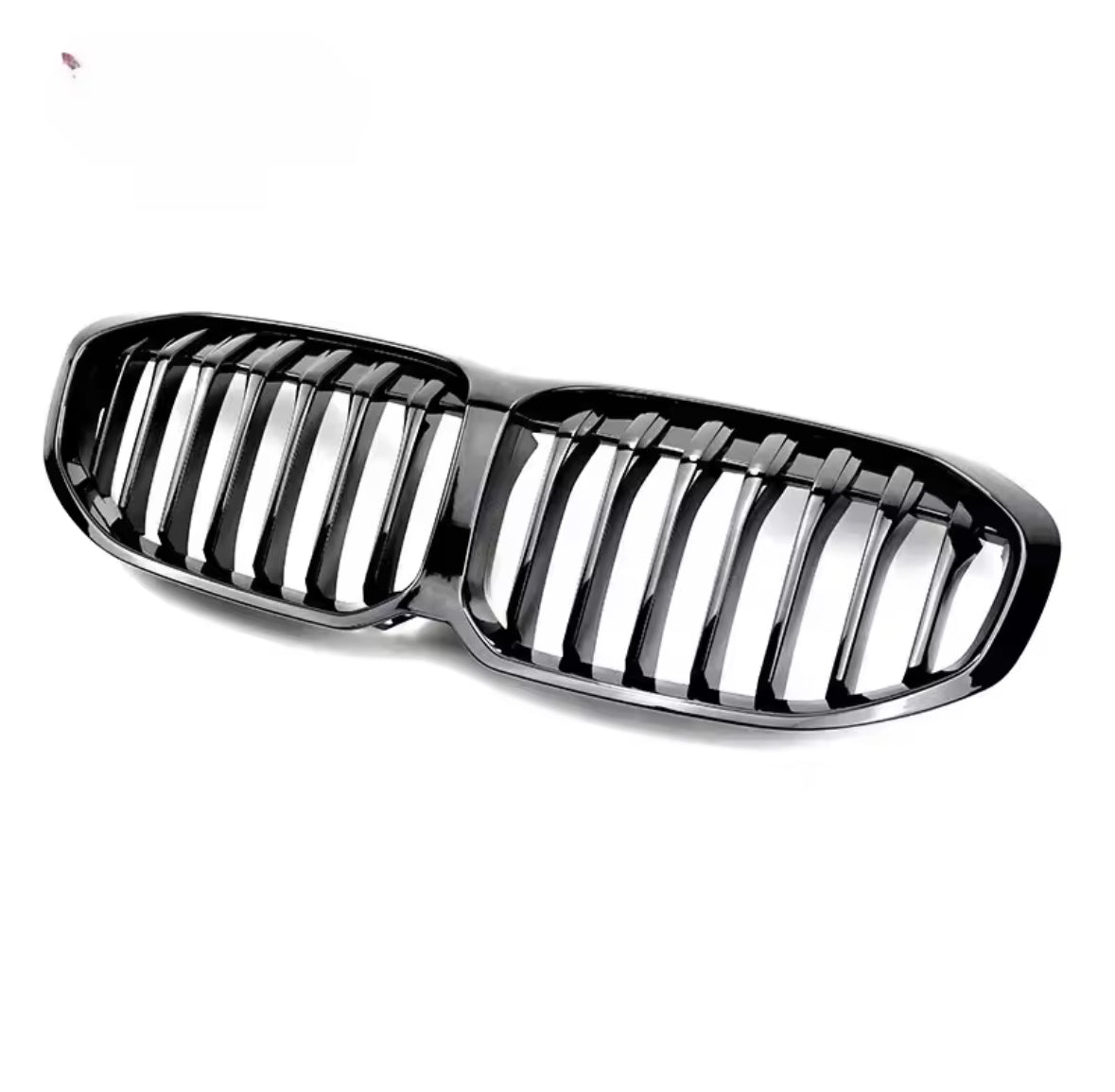 FOR BMW 1 SERIES F40 2019-2024 FRONT KIDNEY GRILLE GRILL SINGLE SLAT GLOSS BLACK