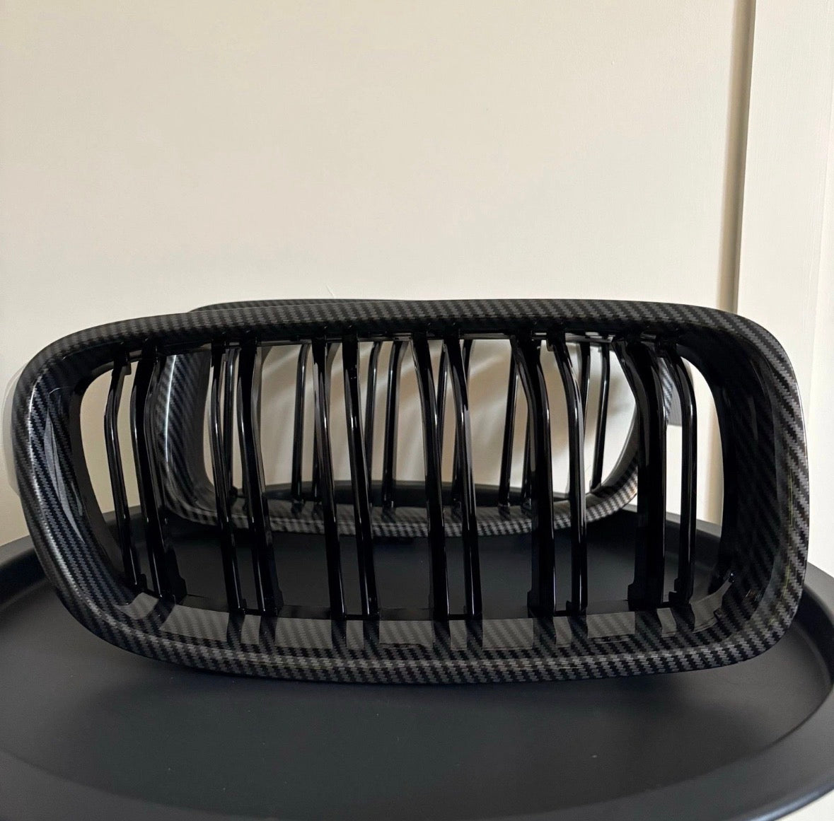 BMW 3 Series F30/ F31 2012-2019 Carbon Fiber Look Front Kidney Grilles Designed By CHT