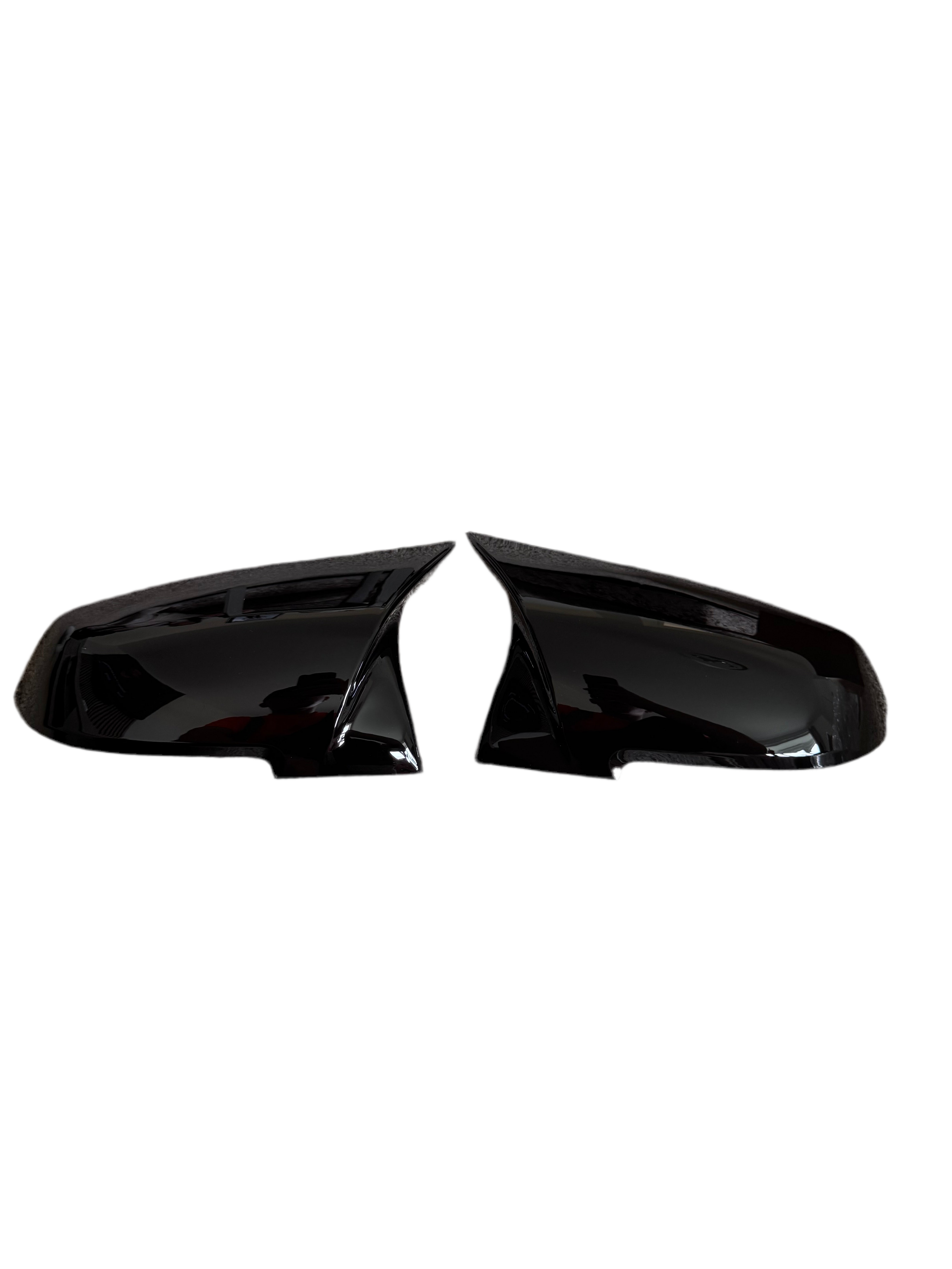 2x Gloss Black Wing Mirror Covers  For BMW F20 F21 F22 F30 F31 F32 F36 X1