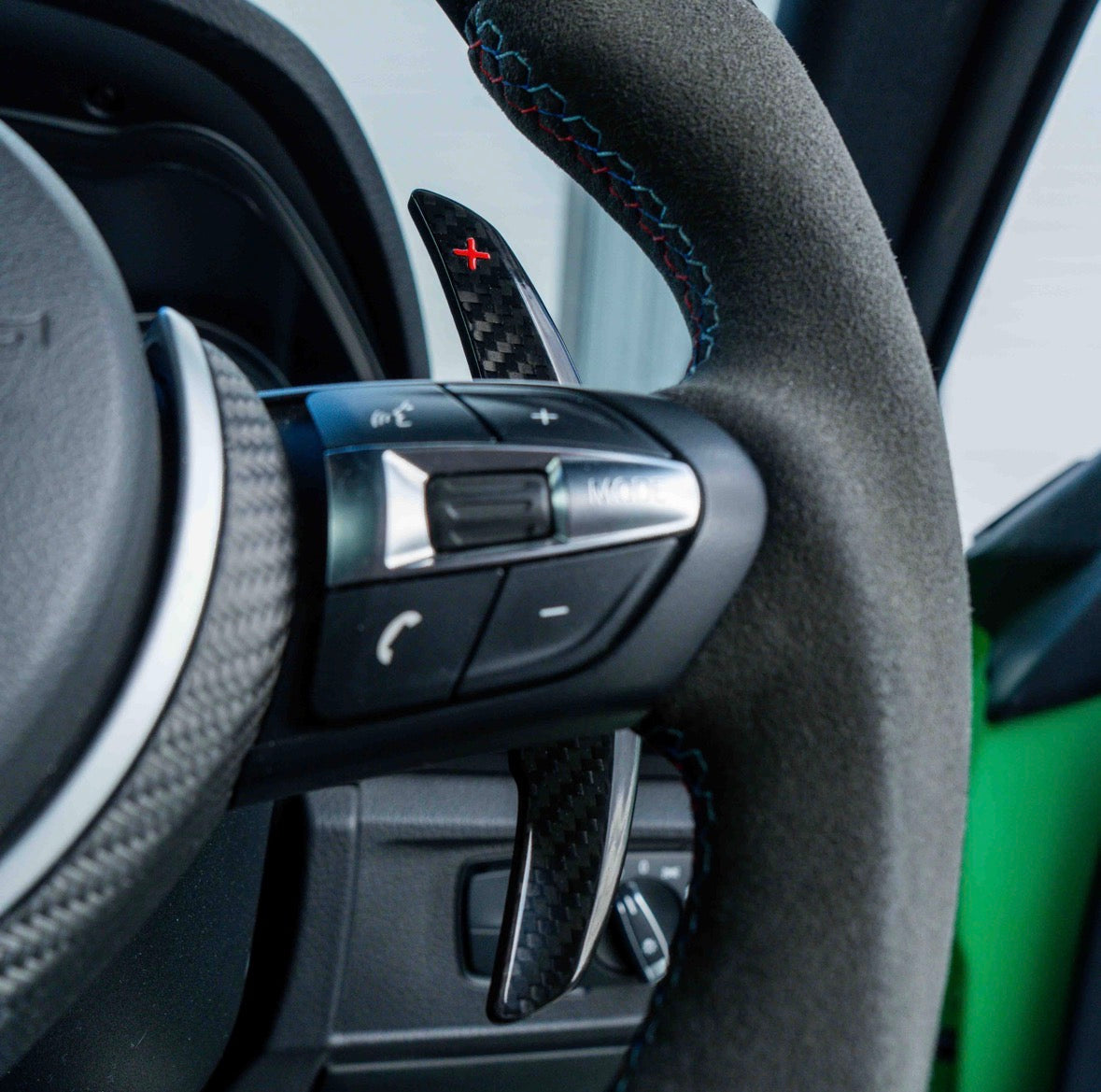 BMW CARBON FIBRE MAGNETIC SHIFTER PADDLES