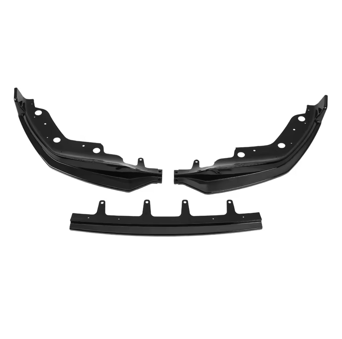 FOR BMW 3 SERIES G20 G21 FRONT LIP BUMPER SPLITTER M SPORT GLOSS 2019-2022