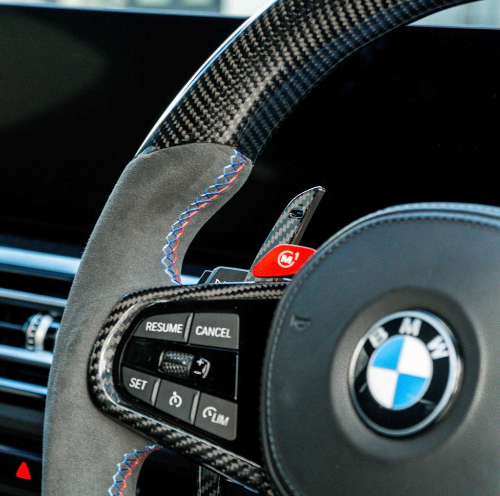 BMW CARBON FIBRE MAGNETIC SHIFTER PADDLES