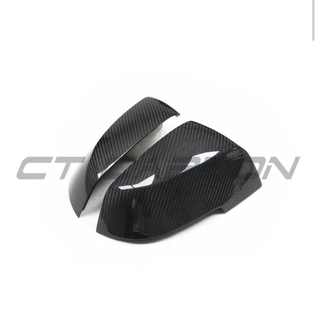 BMW DRY CARBON MIRROR REPLACEMENT FXX 1, 2, 3, 4 SERIES
