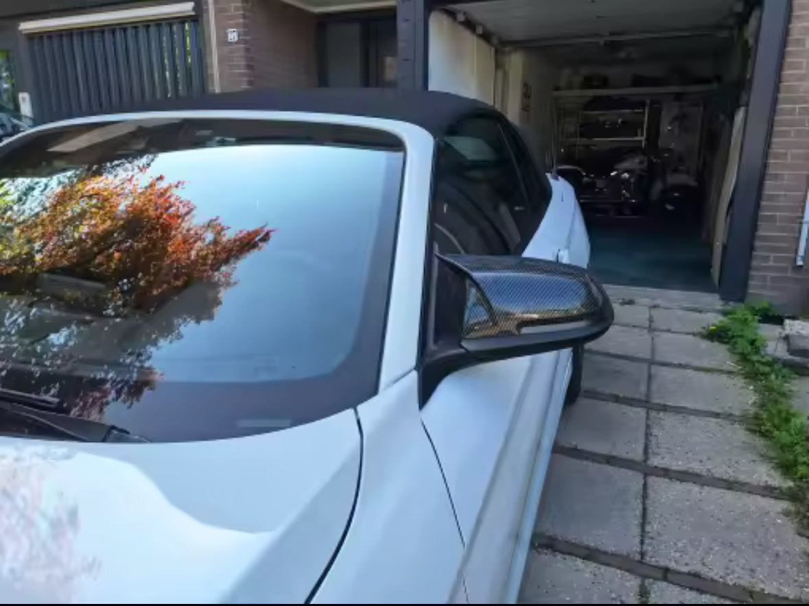 2x Gloss Black Wing Mirror Covers  For BMW F20 F21 F22 F30 F31 F32 F36 X1