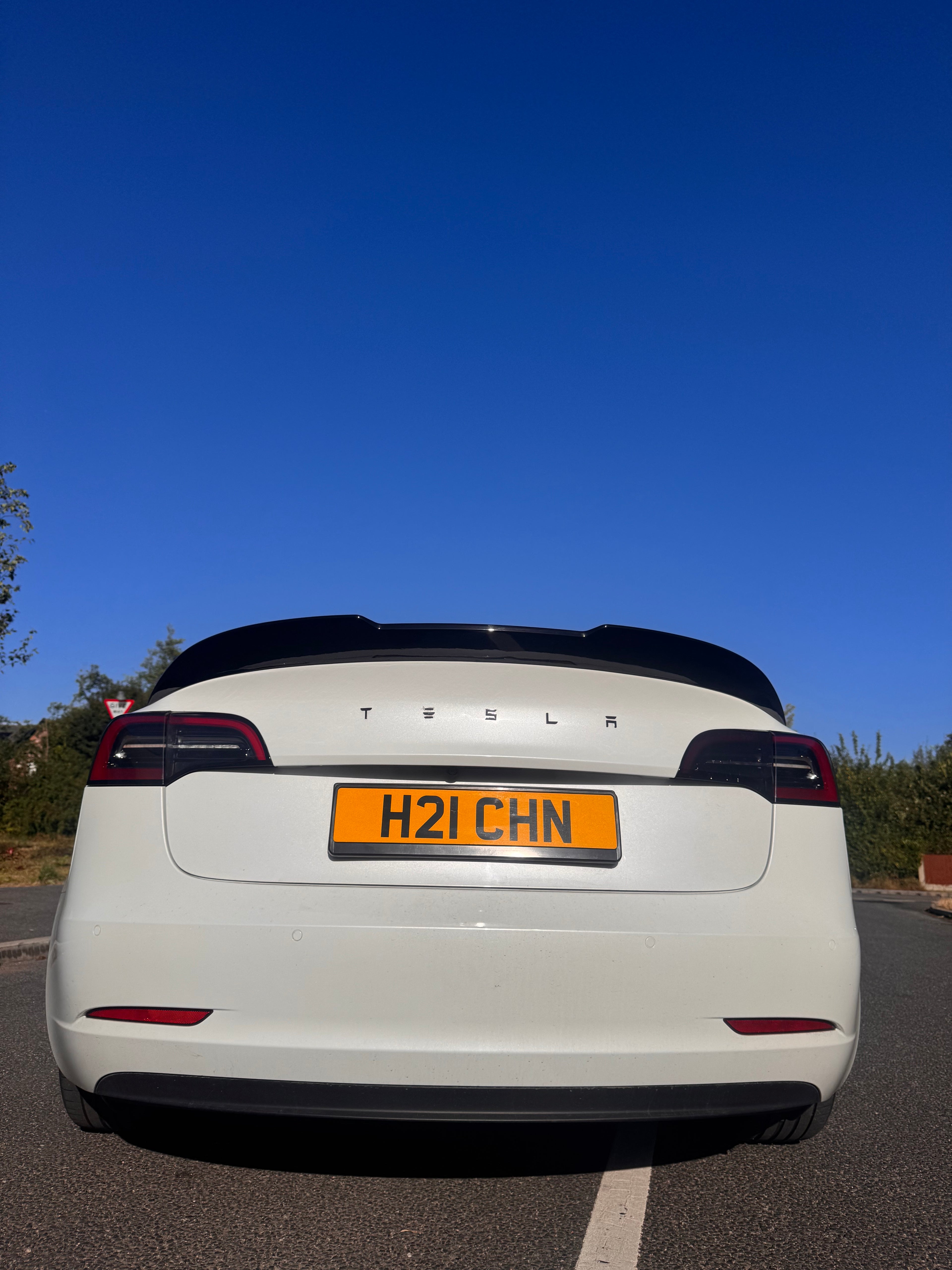 Tesla Gloss Black  Model 3 Rear Spoiler PSM Style Highkick Duckbill 2017-2023