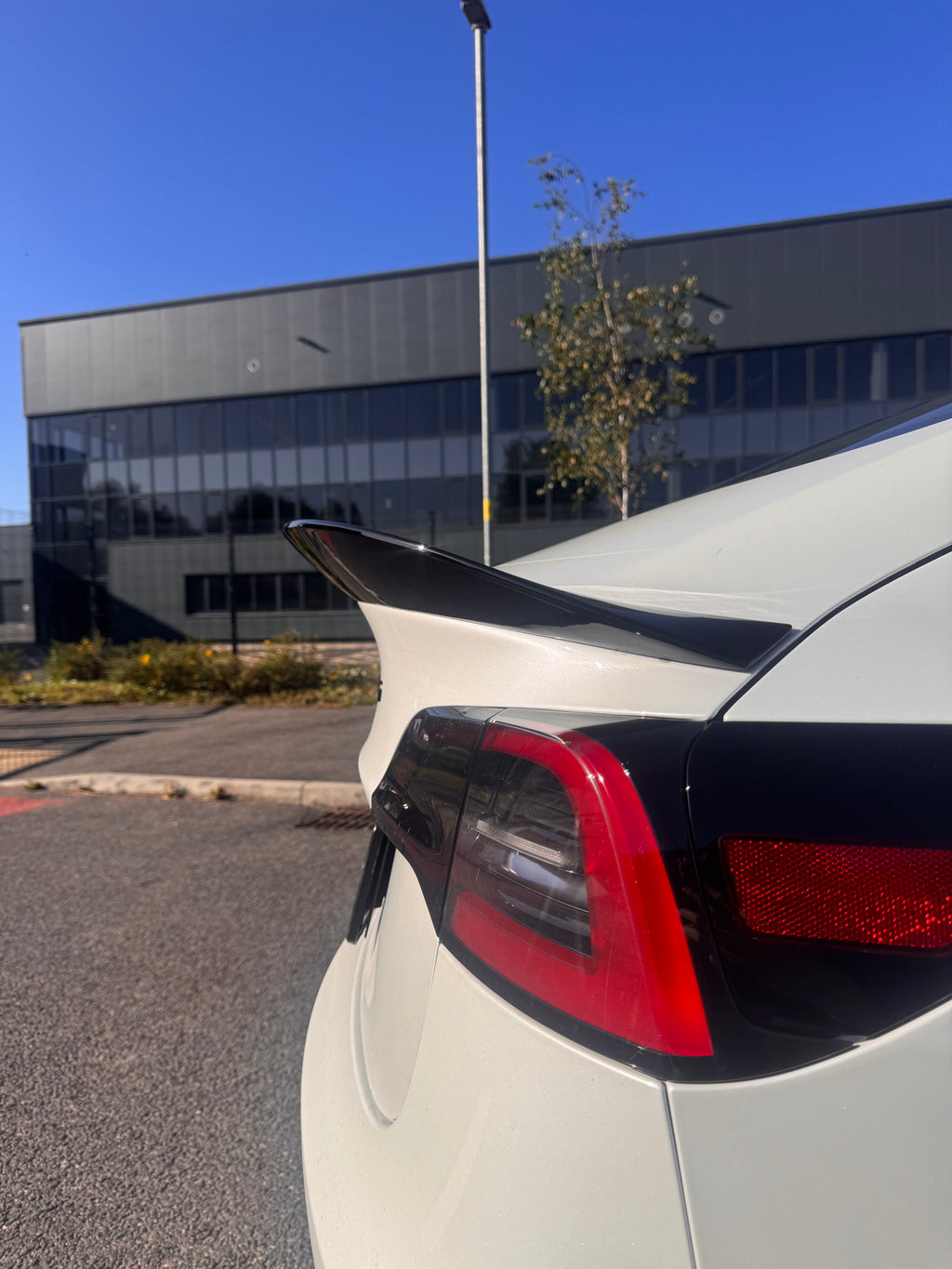 Tesla Gloss Black  Model 3 Rear Spoiler PSM Style Highkick Duckbill 2017-2023