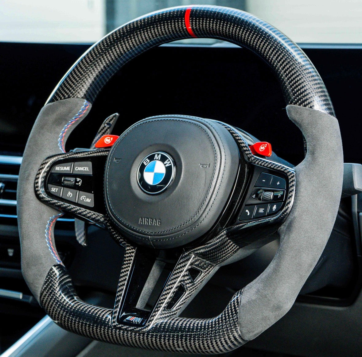 BMW CARBON FIBRE MAGNETIC SHIFTER PADDLES