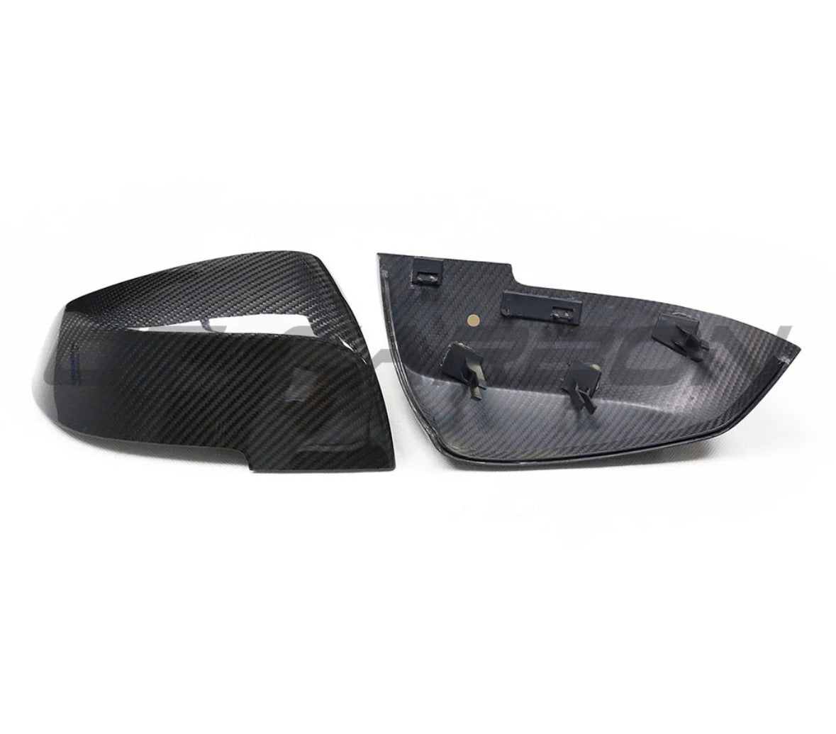 BMW DRY CARBON MIRROR REPLACEMENT FXX 1, 2, 3, 4 SERIES