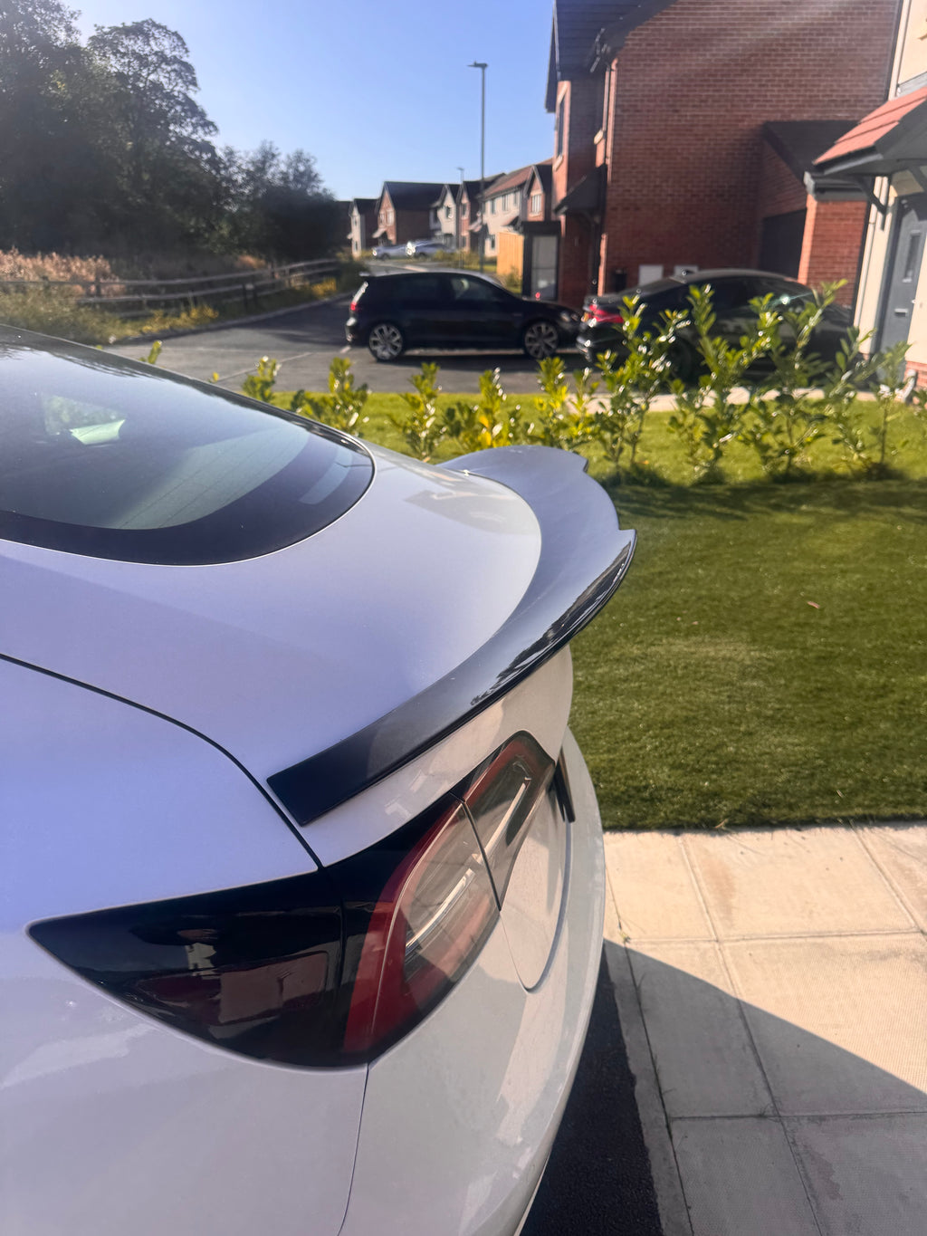 Tesla Gloss Black  Model 3 Rear Spoiler PSM Style Highkick Duckbill 2017-2023