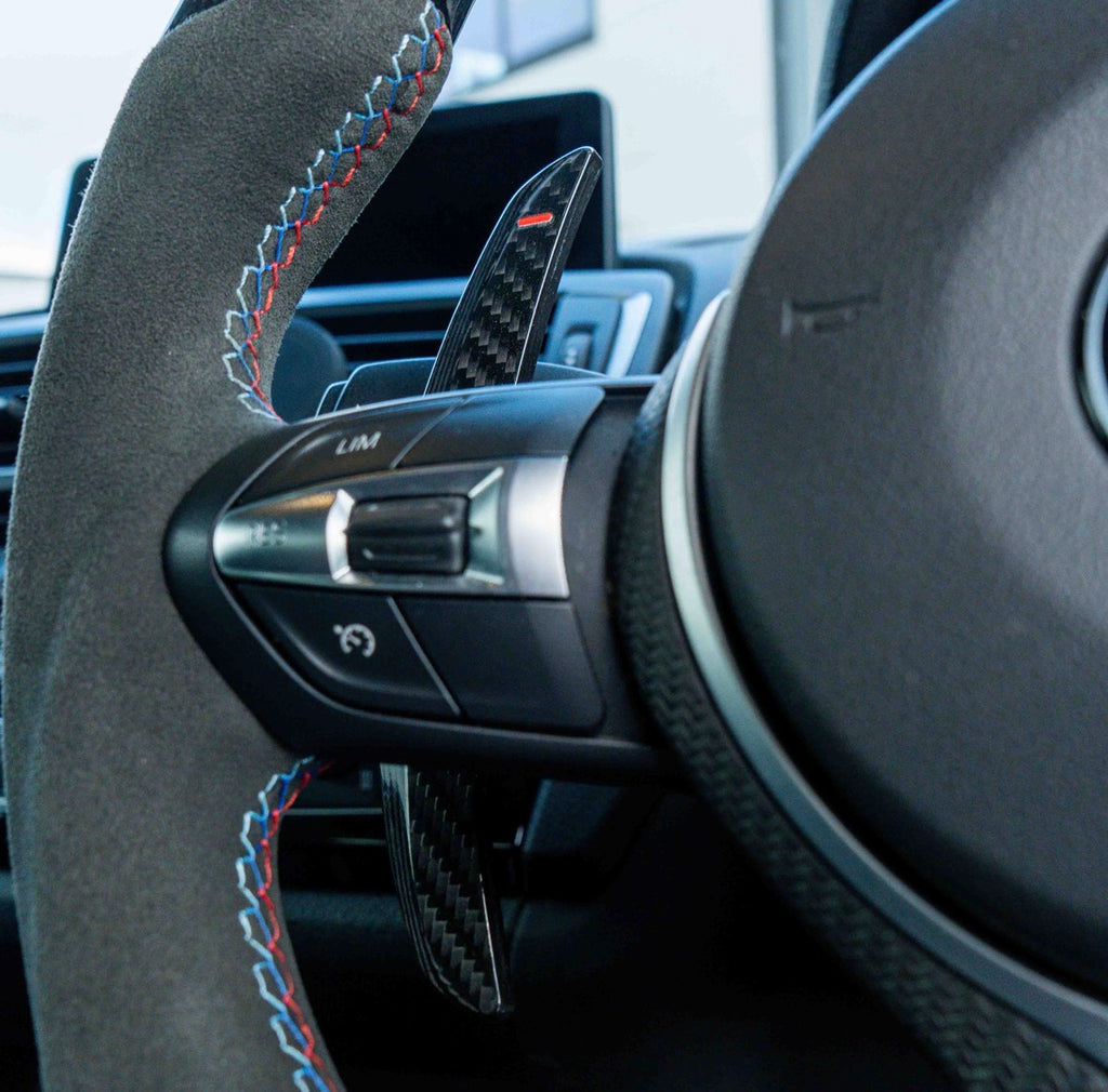 BMW CARBON FIBRE MAGNETIC SHIFTER PADDLES