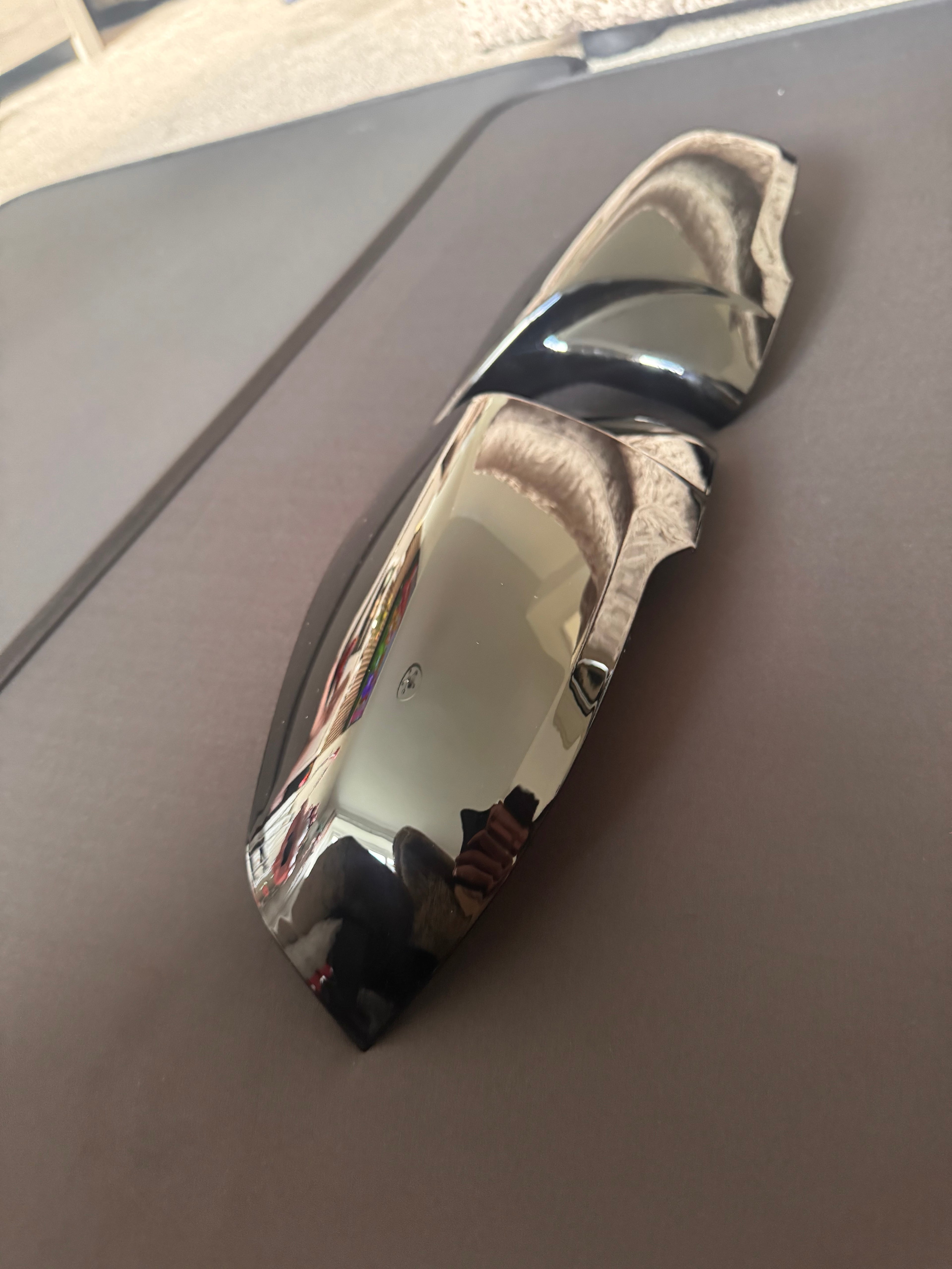 2x Gloss Black Wing Mirror Cover Cap For BMW 1 Series F40 2019-2024