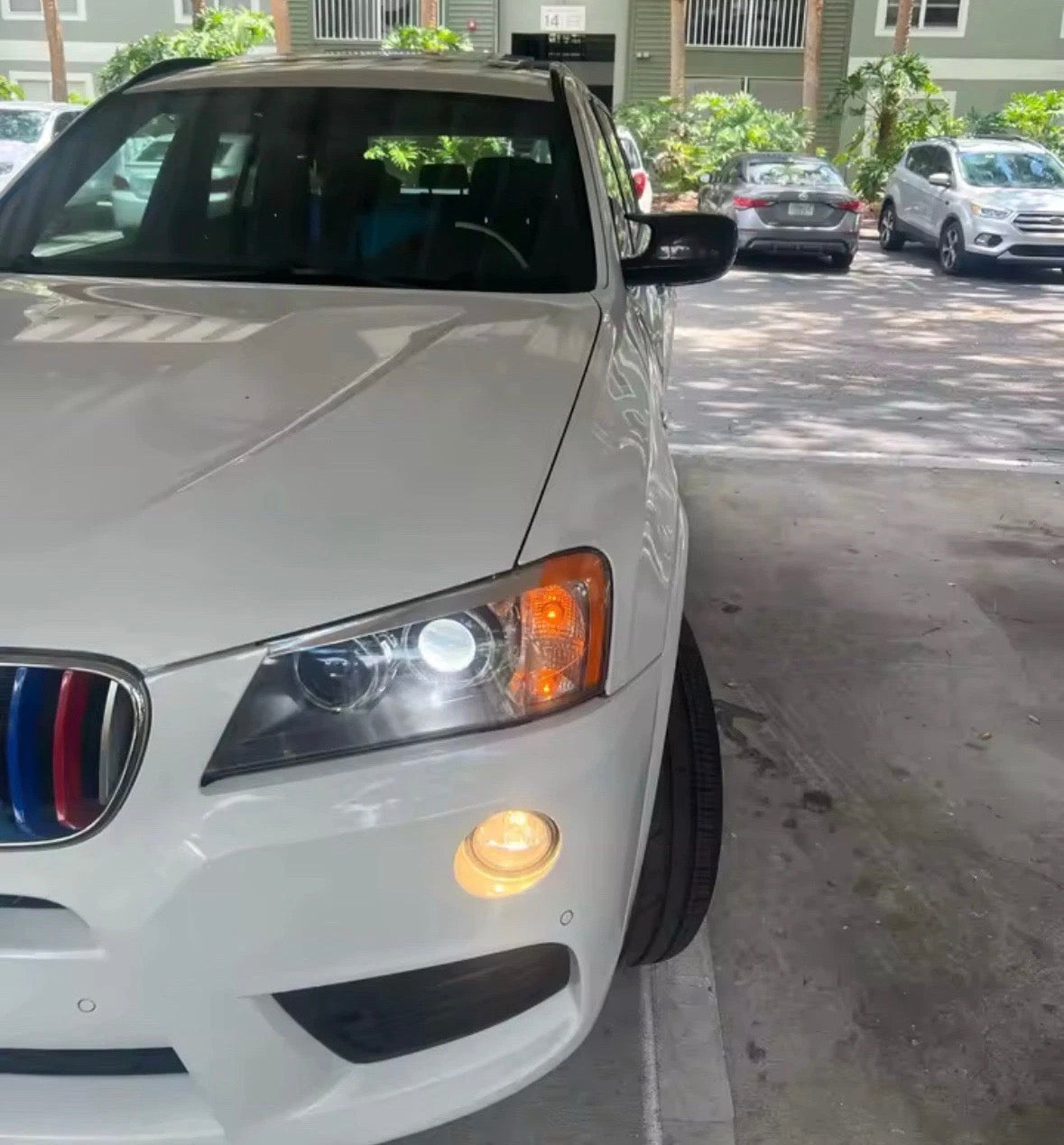 BMW X1 X3 E84 F25 Pre LCI  Gloss Black Wing Mirrors M Sport Style 2010-2013