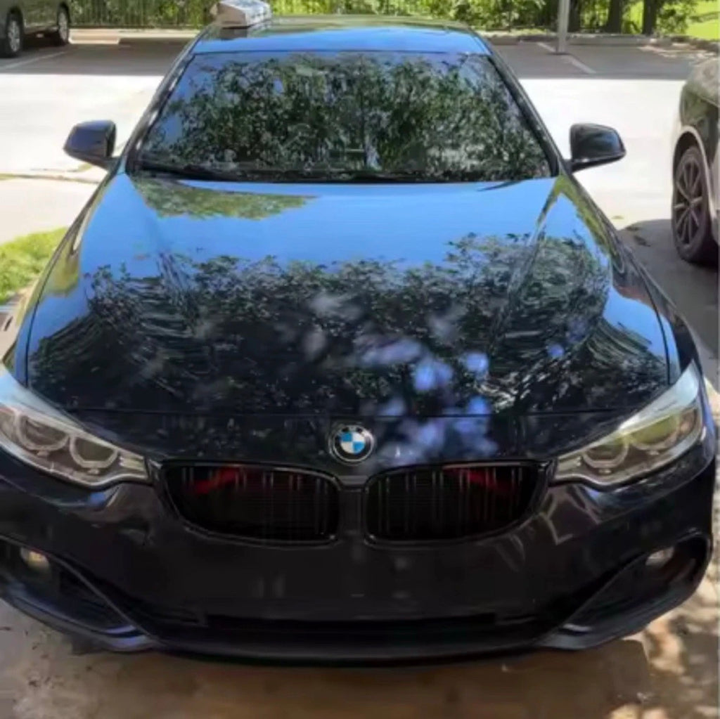 BMW 4 Series Gloss Black Kidney Grill dual line M4 Style F32 F33 F36 OEM Fit