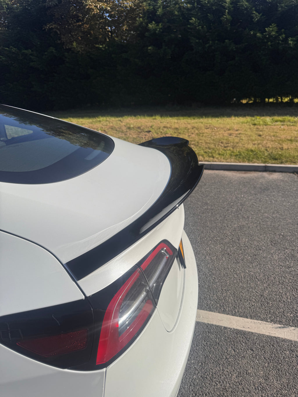 Tesla Gloss Black  Model 3 Rear Spoiler PSM Style Highkick Duckbill 2017-2023