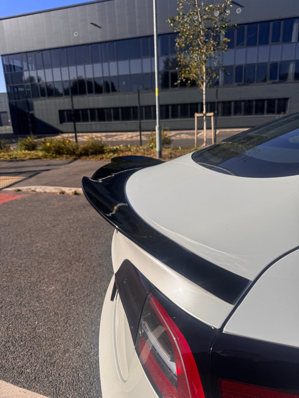 Tesla Gloss Black  Model 3 Rear Spoiler PSM Style Highkick Duckbill 2017-2023
