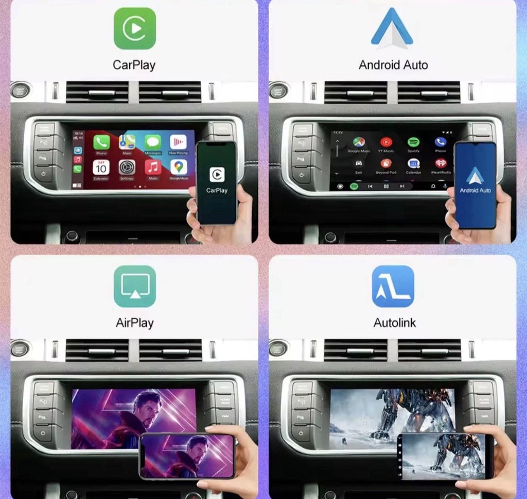 Range Rover Sport (Bosch) Apple Carplay & Android Auto Upgrade Kit 2012-2015