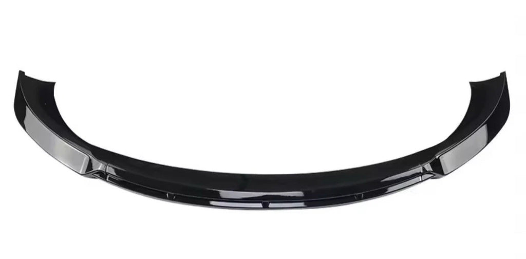 TESLA MODEL 3 FRONT SPLITTER Maxton Style GLOSS BLK + Front Canards 2017-2023
