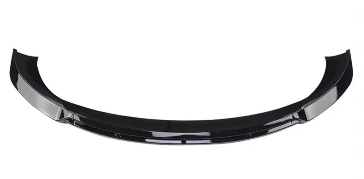 TESLA MODEL 3 FRONT SPLITTER Maxton Style GLOSS BLK + Front Canards 2017-2023