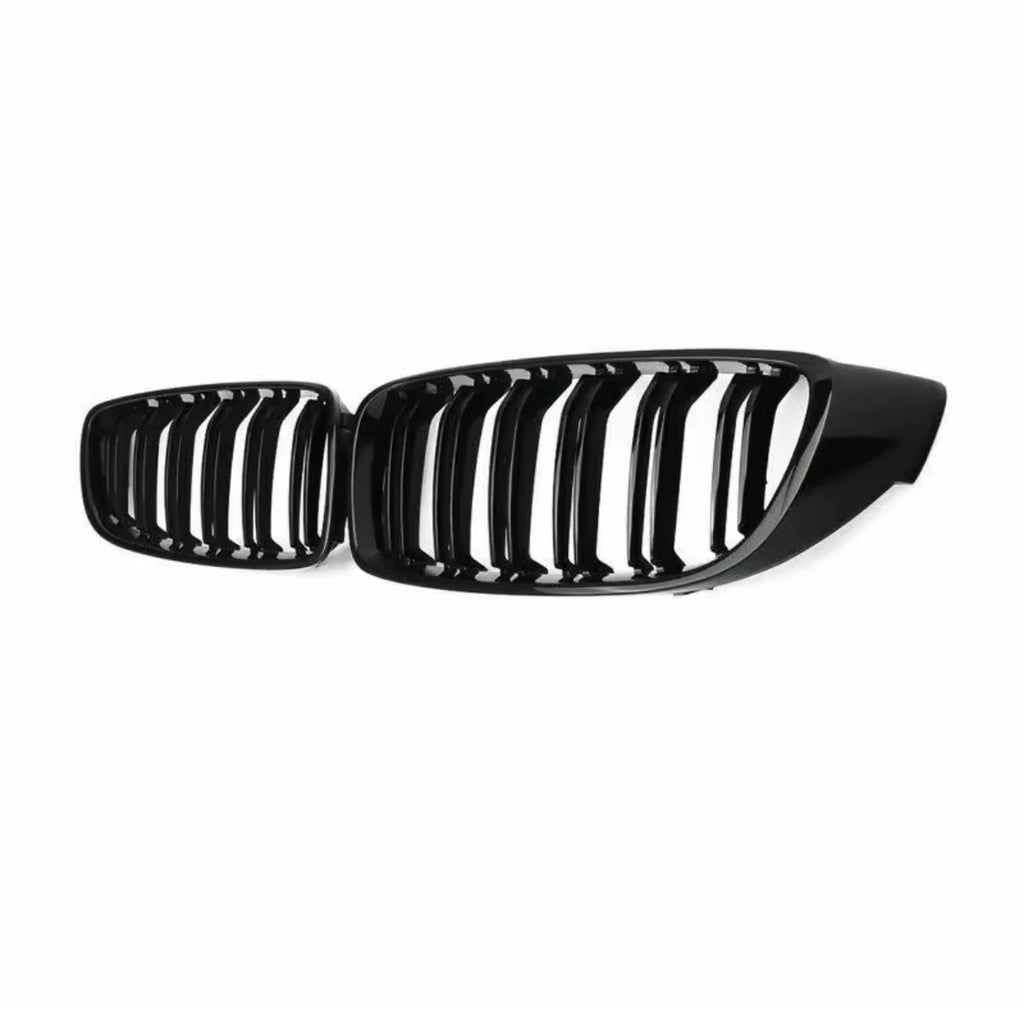 BMW 4 Series F32 F33 F36 Ultra Gloss Black Kidney Grille