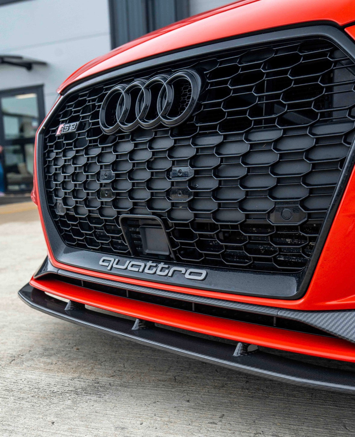 AUDI RS3 8V FACELIFT CARBON FIBRE BUMPER TRIM