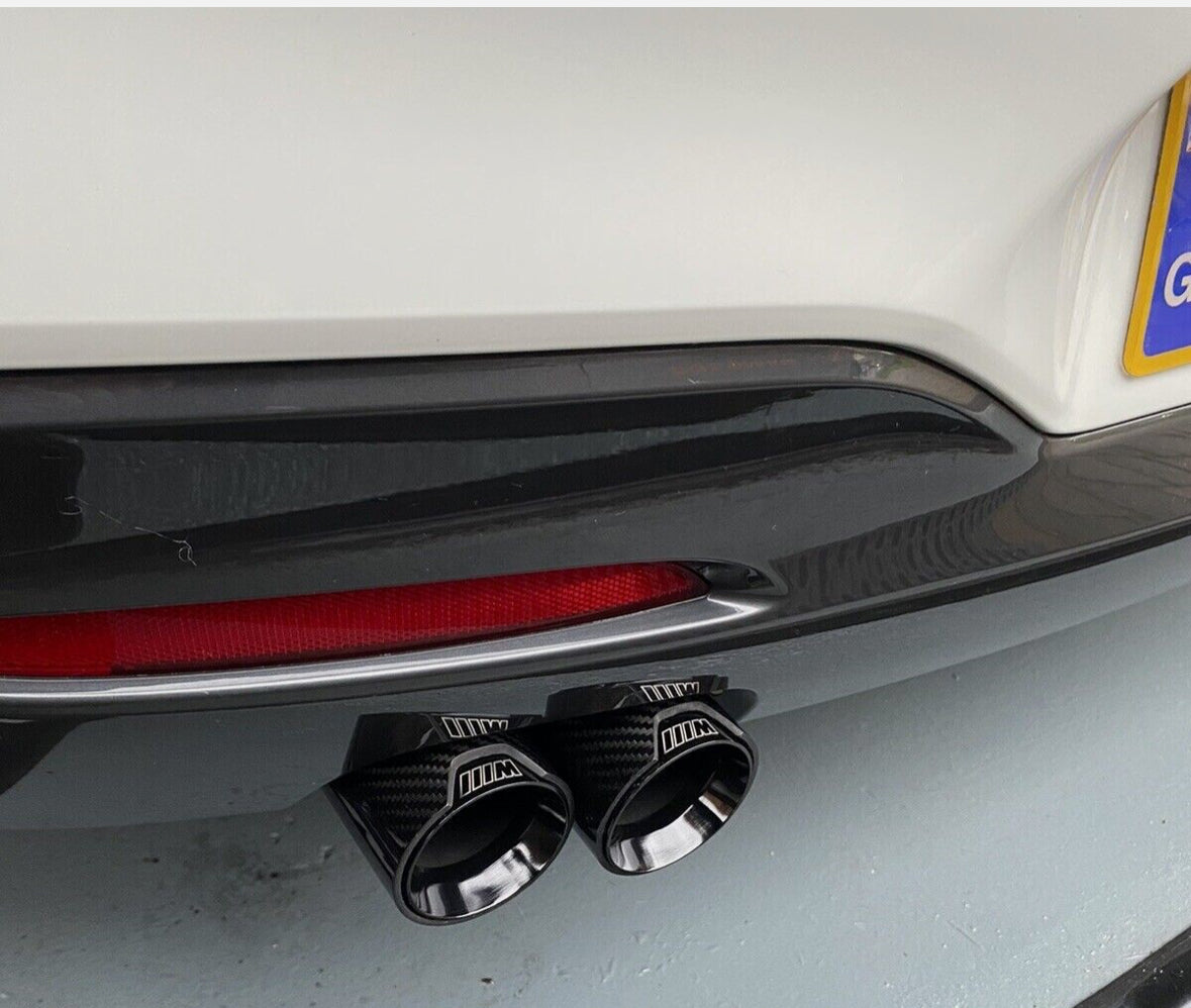 BMW M Perfomance Premium Glossy Carbon Fiber Exhaust Tip