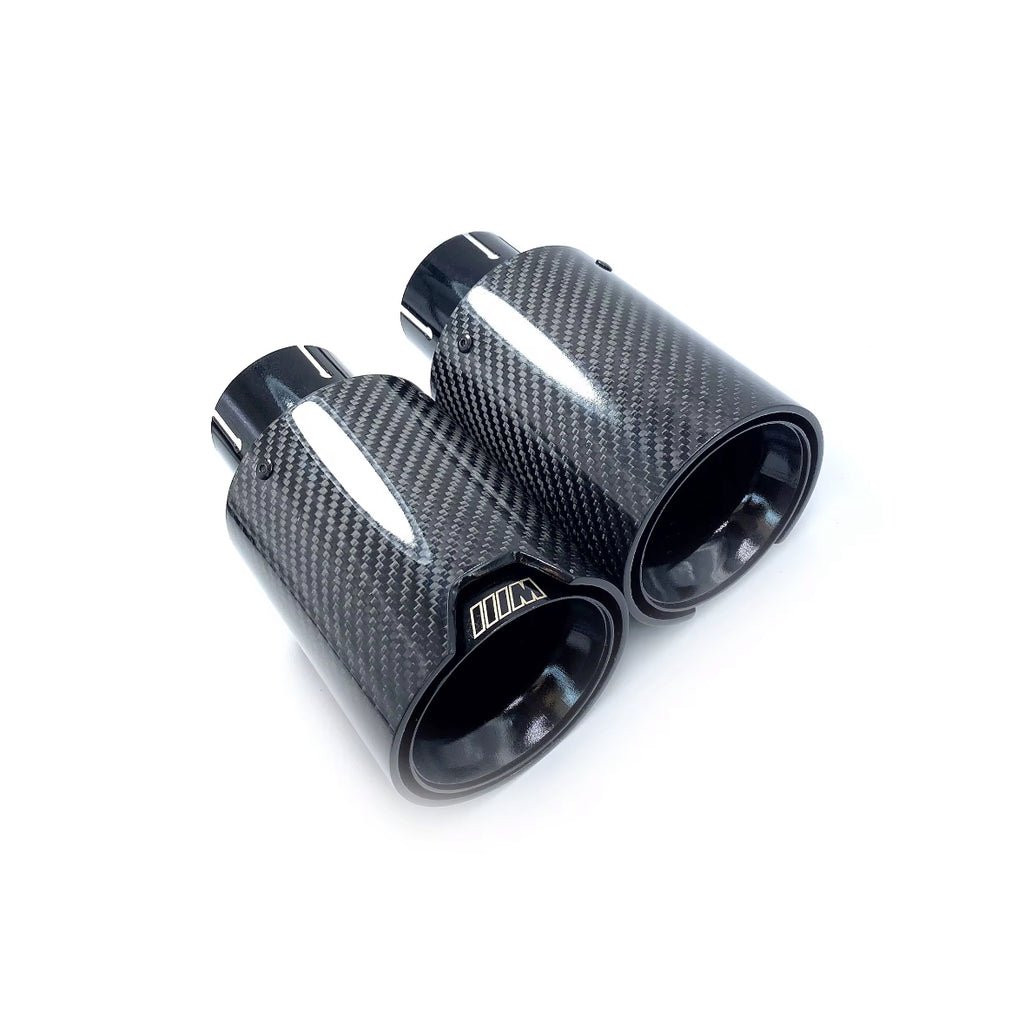 BMW M Perfomance Premium Glossy Carbon Fiber Exhaust Tip