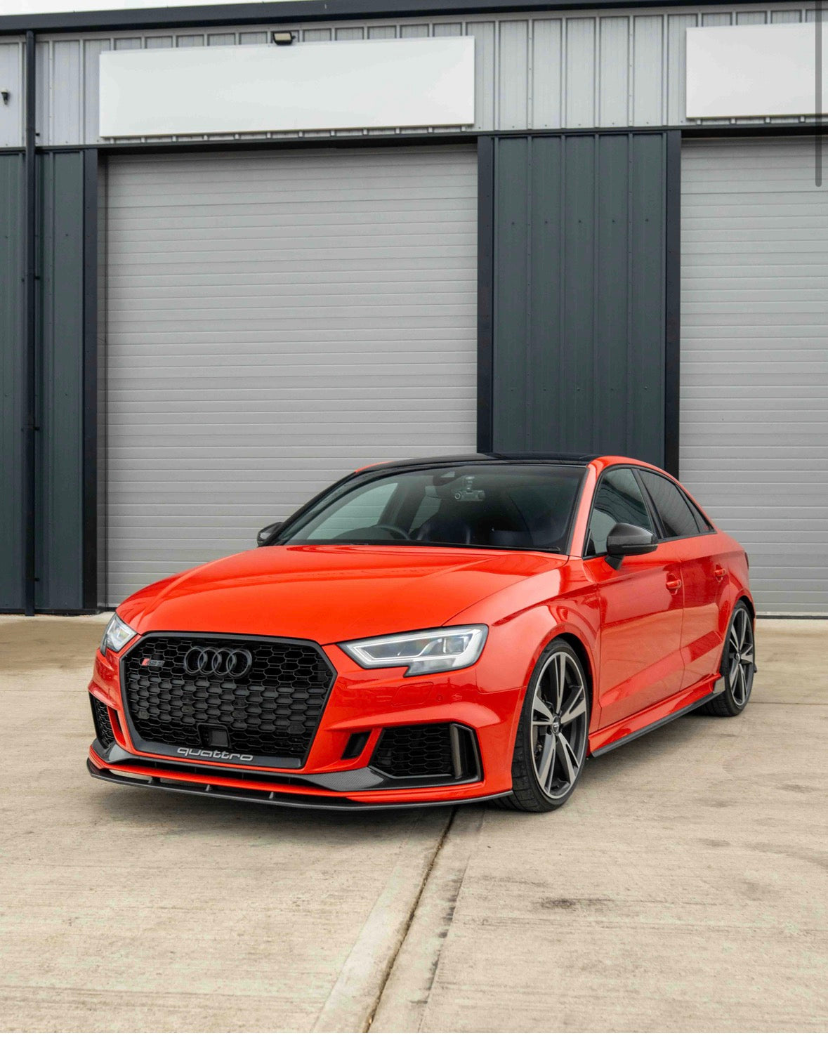 AUDI A3/S3/RS3 8V SALOON CARBON FIBRE SIDE SKIRTS – CH TUNING