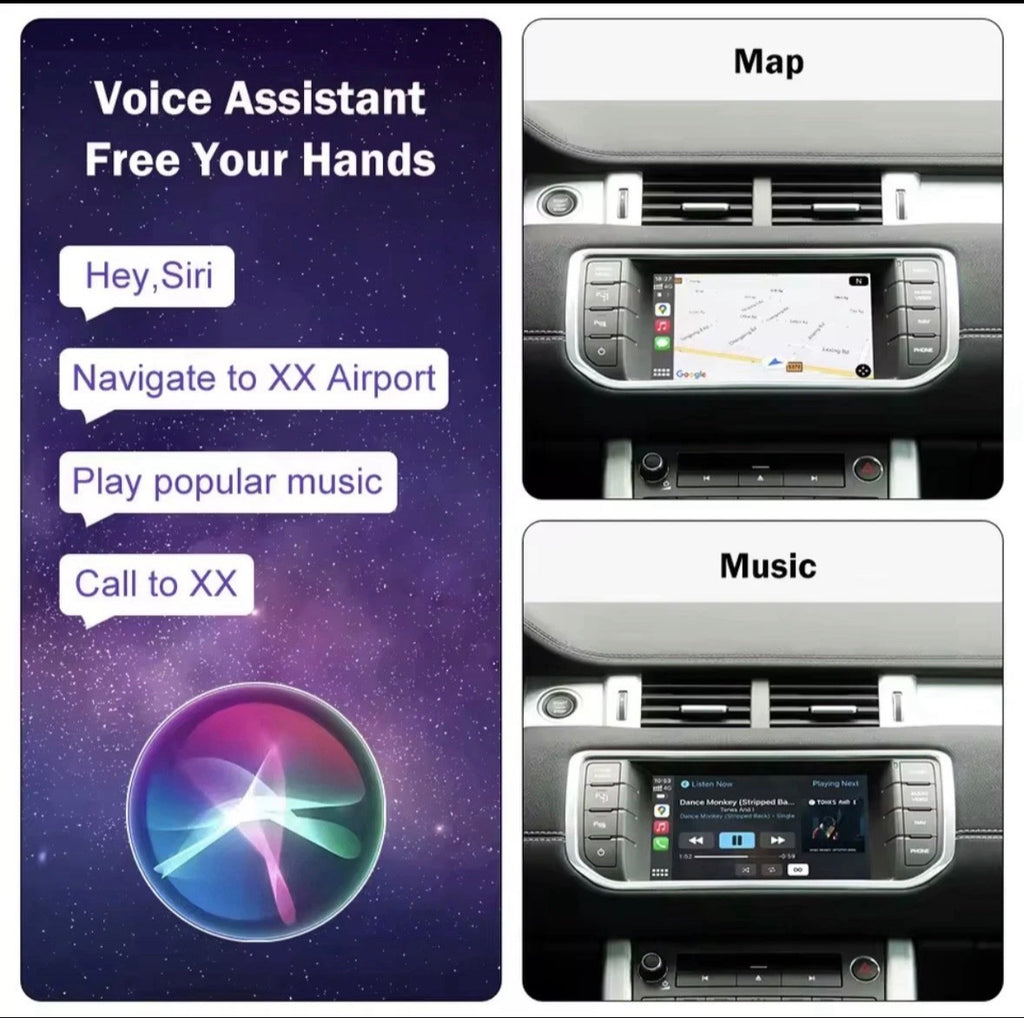 Range Rover Sport (Bosch) Apple Carplay & Android Auto Upgrade Kit 2012-2015