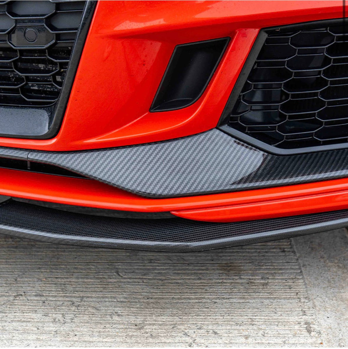 AUDI RS3 8V FACELIFT CARBON FIBRE BUMPER TRIM