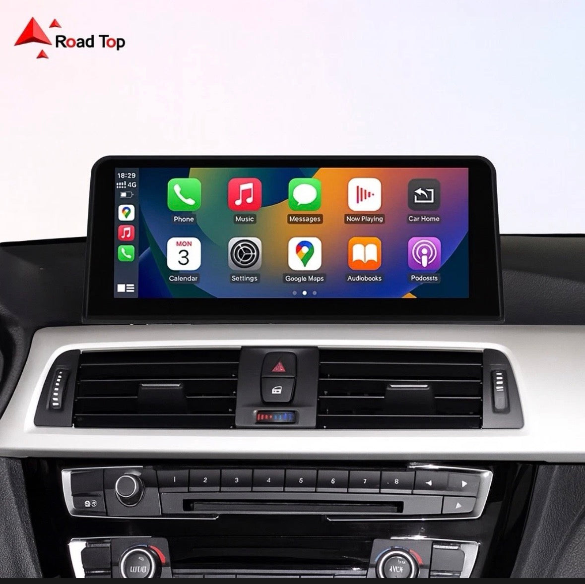 BMW 3 4 Series F30-F36 CarPlay & Android Auto Retrofit NBT Head Unit Upgrade 10.25 Inch Screen