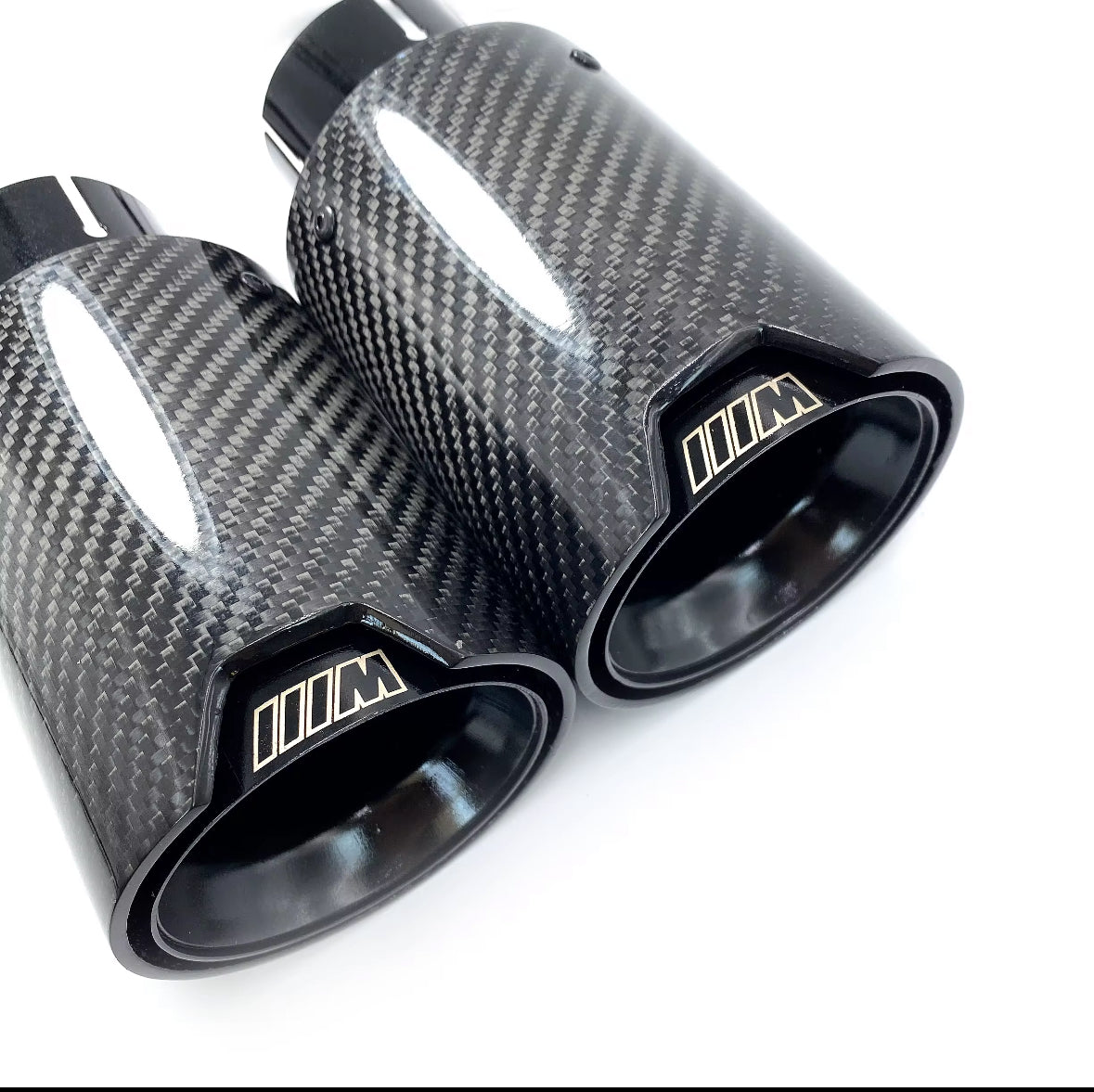 BMW M Perfomance Premium Glossy Carbon Fiber Exhaust Tip