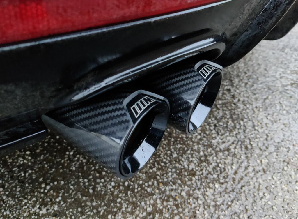 BMW M Perfomance Premium Glossy Carbon Fiber Exhaust Tip