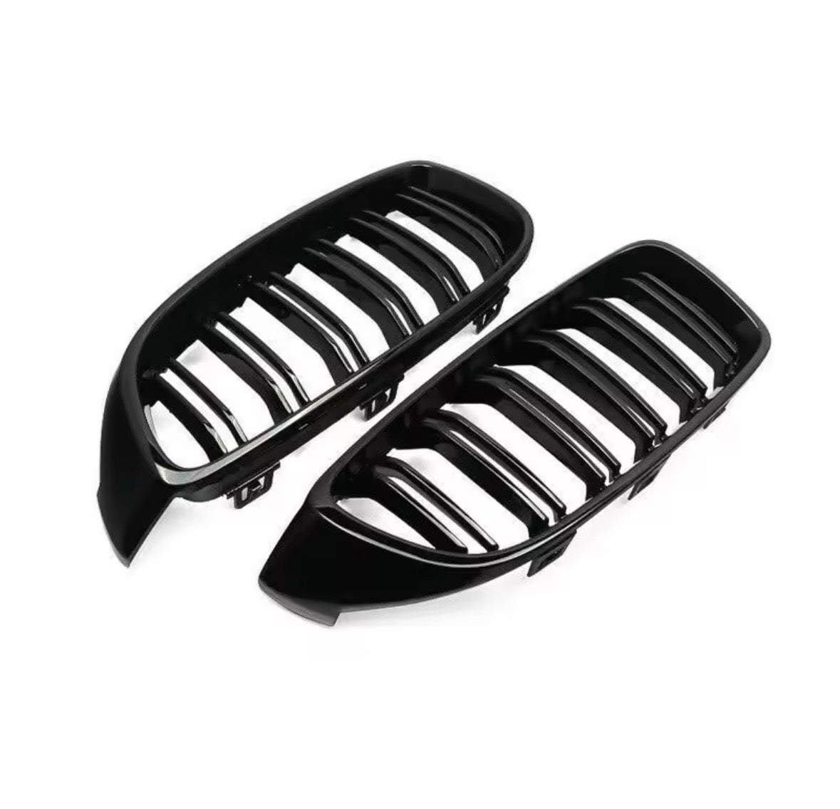 BMW 4 Series F32 F33 F36 Ultra Gloss Black Kidney Grille